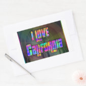 Ik hou van California Bright Future Sticker (Envelop)