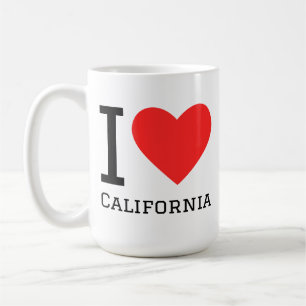 Ik hou van Californië Koffiemok