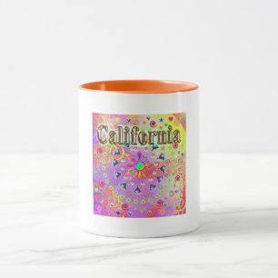 Ik hou van Californië Lucky Golden Mok