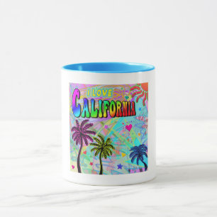 Ik hou van Californische Vivid Romance Mok
