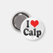 Ik hou van Calp, Spanje Magneet (Voorkant / Achterkant)