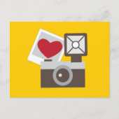 Ik hou van  camera briefkaart (Voorkant)