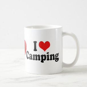 Ik hou van Camping Koffiemok