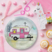 Ik hou van Camping Papier Bord (Feest)