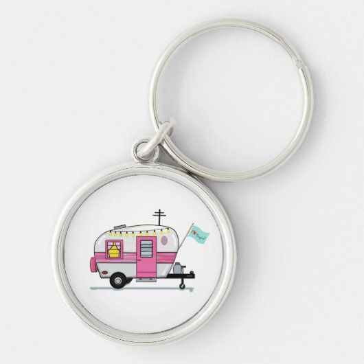 Ik hou van Camping Sleutelhanger (Voorkant)