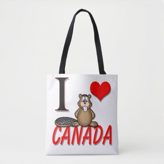 Ik hou van Canada Draagtas (Voorkant)