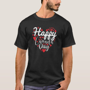 Ik hou van Canada Happy Canada Day T-shirt