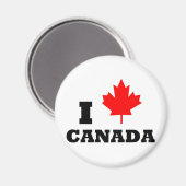 Ik hou van Canada Magneet (Voorkant / Achterkant)