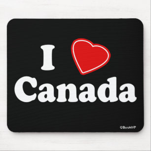 Ik hou van Canada Muismat