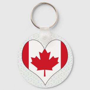 Ik hou van Canada Sleutelhanger