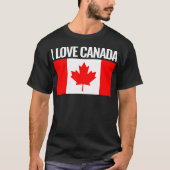 Ik hou van canada T-Shirt (Voorkant)