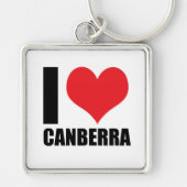 Ik hou van Canberra Sleutelhanger (Voorkant)