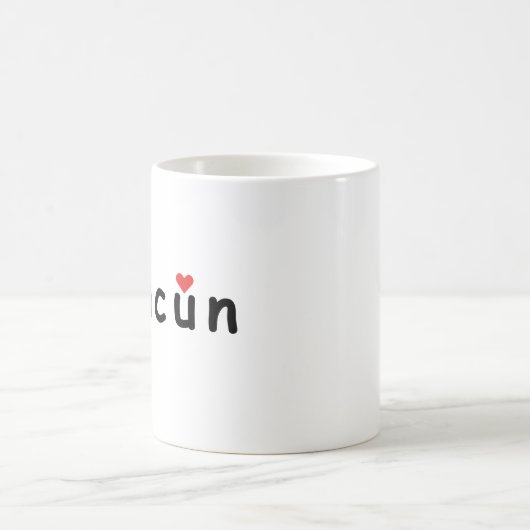 Ik hou van Cancun Koffiemok (Center)