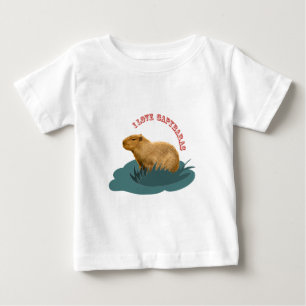 Ik hou van capibara's Knuffel capibara liefhebber