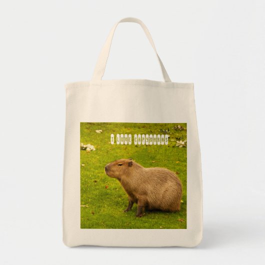 Ik hou van Capybaras Bag Tote Bag (Voorkant)