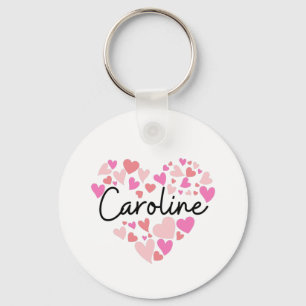 Ik hou van Caroline Sleutelhanger