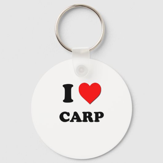 Ik hou van Carp Sleutelhanger (Voorkant)
