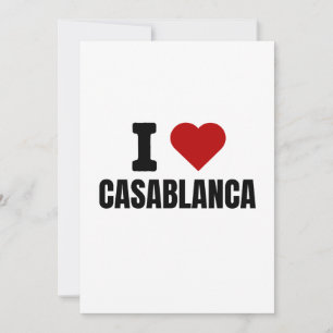 Ik hou van casablanca - Ik hart casablanca marokko Kaart