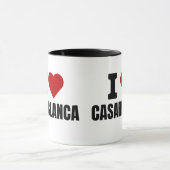 Ik hou van casablanca - Ik hart casablanca marokko Mok (Midden)