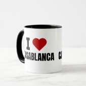Ik hou van casablanca - Ik hart casablanca marokko Mok (Voorkant links)