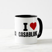 Ik hou van casablanca - Ik hart casablanca marokko Mok (Voorkant rechts)