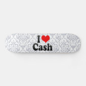 Ik hou van Cash Skateboard (Horizontaal)