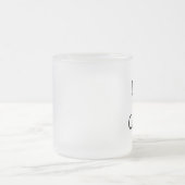 Ik hou van Castor Matglas Koffiemok (Center)