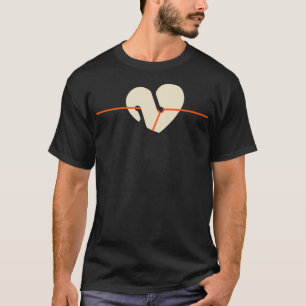 Ik hou van CAVE DIVE Volg je hart T-shirt