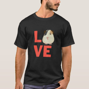 Ik hou van cavia's, vee- en diereneigenaars t-shirt