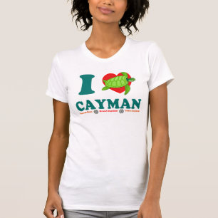 Ik hou van Cayman Unique Women's American Apparel T-shirt