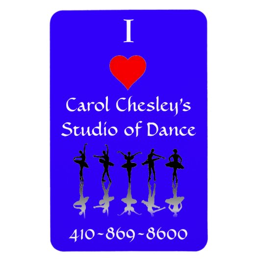 Ik hou van CCSD-magneet Magneet (Verticaal)