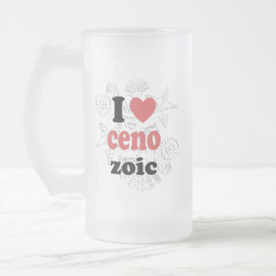 Ik hou van Cenozoic grappig citaat voor wetenschap Matglas Bierpul