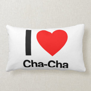 Ik hou van cha-cha kussen