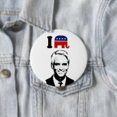 Ik hou van Charlie Crist Ronde Button 4,0 Cm (In situ)