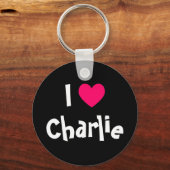 Ik hou van Charlie Sleutelhanger (Voorkant)