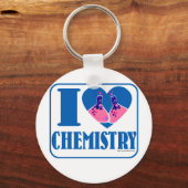 Ik hou van chemie sleutelhanger (Voorkant)