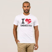 Ik hou van Chemie!!! T-shirt (Voorkant volledig)