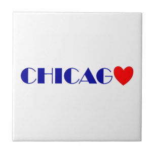 ik hou van chicago tegeltje