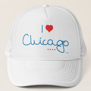 Ik hou van Chicago Trucker Pet