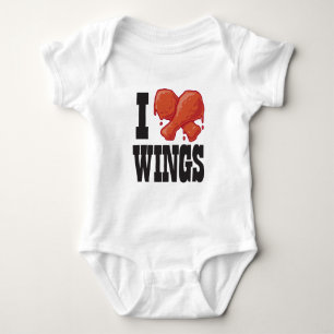 Ik hou van Chicken Wings Romper
