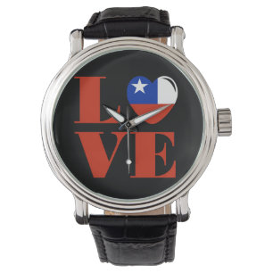 Ik hou van Chili Horloge