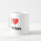 ik hou van chinten koffiemok (Voorkant links)