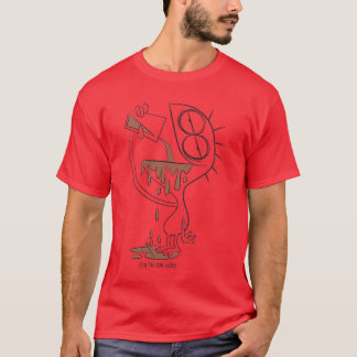 Ik Hou Van Chocolade Melk Denkbeeldige Vriend Kaas T-shirt