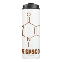 Ik hou van chocolade theobromine moleculaire chemi