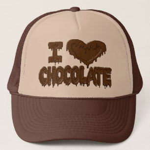 Ik hou van chocolade trucker pet
