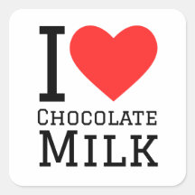 Ik hou van chocolademelk
