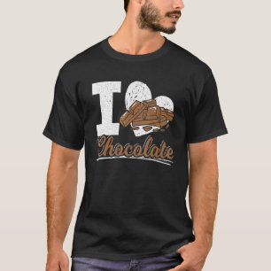 Ik hou van Chocolate Chocolate Sweet Tooth T-shirt