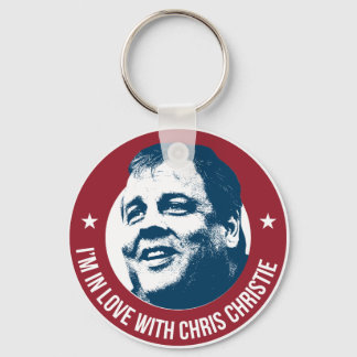 Ik hou van Chris Christie Sleutelhanger