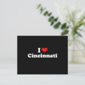 IK HOU VAN CINCINNATI BRIEFKAART (Staand voorkant)
