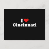 IK HOU VAN CINCINNATI BRIEFKAART (Voorkant)